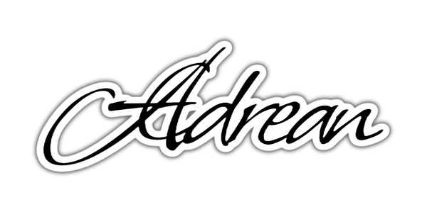 Das Logo - Geschwungener Schriftzug - Adrean.