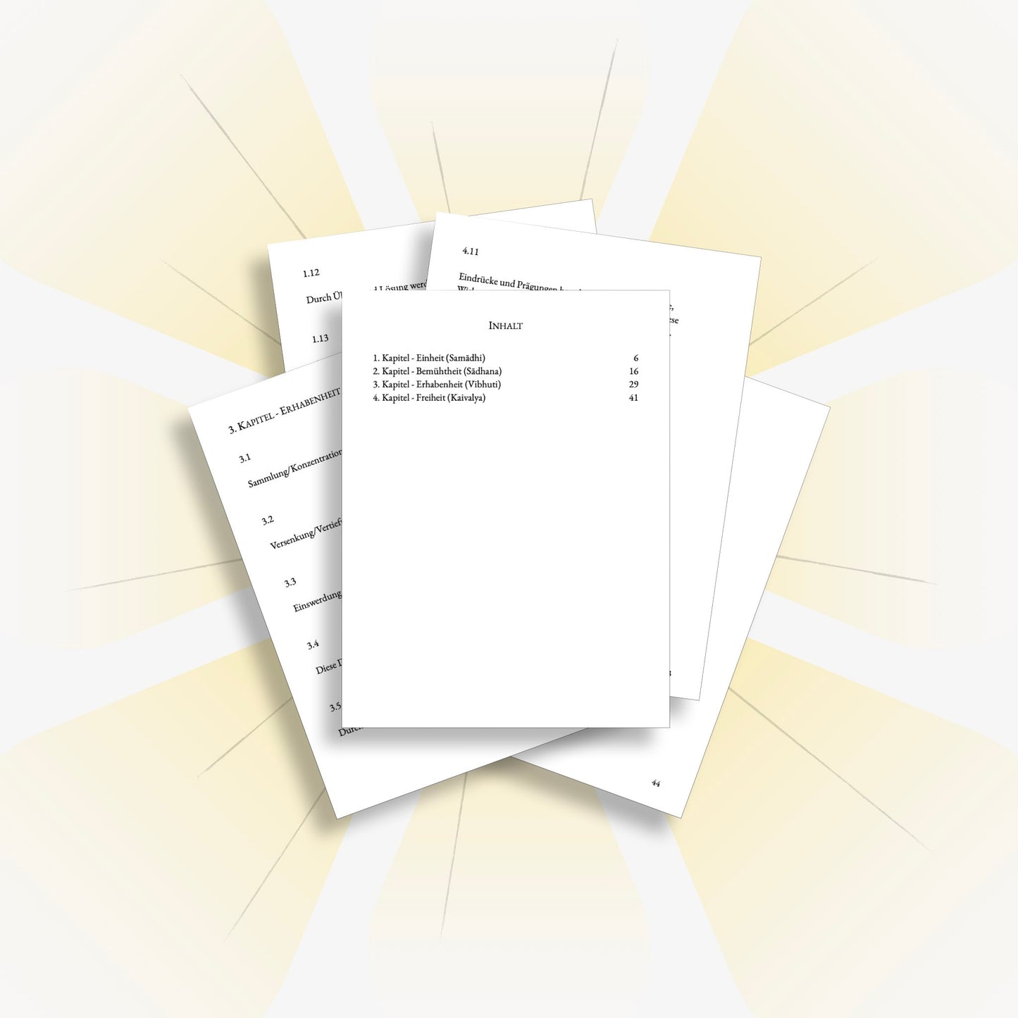 Yoga-Sutra - Anleitung zum Einigsein