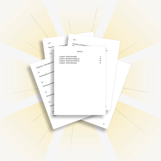 Yoga-Sutra - Anleitung zum Einigsein